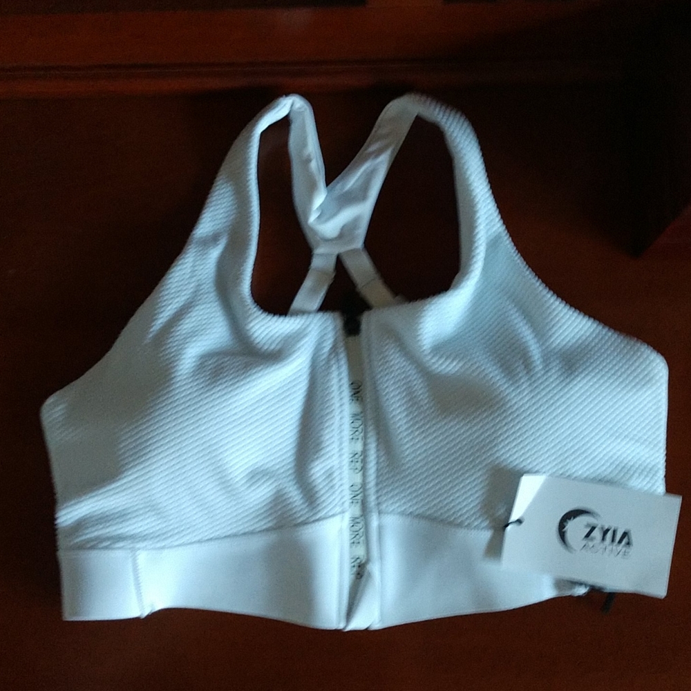 Women's Zyia Front Zip All Star bra